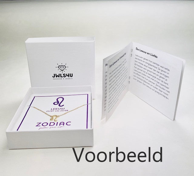 Kreeft Ketting Goudkleur Zodiac ZN007G Jwls4u-1