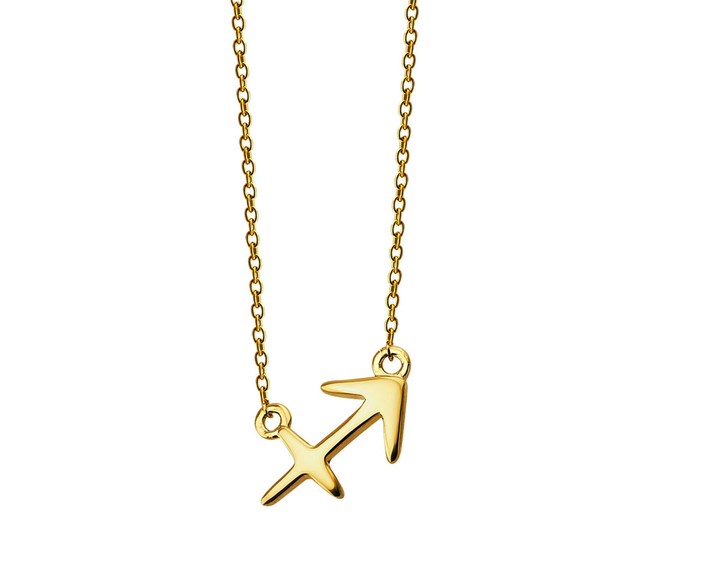 Boogschutter Ketting Goudkleur Zodiac ZN012G Jwls4u-0